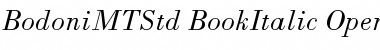 Download Bodoni MT Std Font