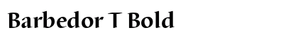 Barbedor T Bold Preview