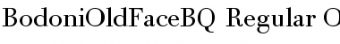 Download Bodoni Old Face BQ Font