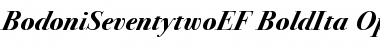 Download BodoniSeventytwoEF Font