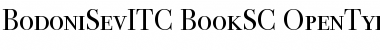 Bodoni Seventytwo ITC Book SC Font