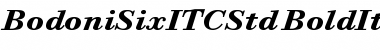 Download Bodoni Six ITC Std Font