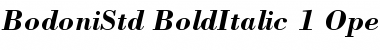 Download Bodoni Std Font