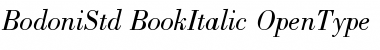 Download Bodoni Std Font