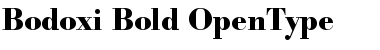 Download Bodoxi-Bold Font
