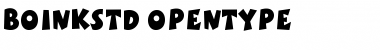 Boink Std Regular Font