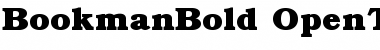 Bookman Bold Font