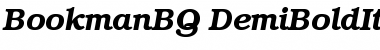 Bookman BQ Regular Font