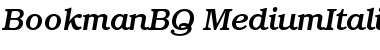 Download Bookman BQ Font