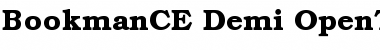 ITC Bookman CE Demi Font