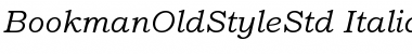 Download Bookman Old Style Std Font