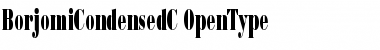 Download BorjomiCondensedC Font