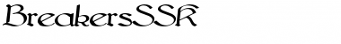 BreakersSSK Regular Font
