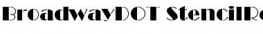 Download Broadway D OT Font