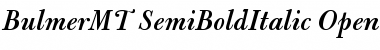 Download Bulmer MT Font