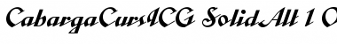 Download CabargaCursICG Font