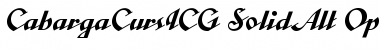 Download CabargaCursICG Font