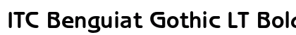 ITC Benguiat Gothic LT Bold preview