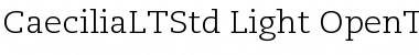 Caecilia LT Std Font