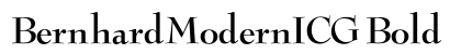 BernhardModernICG Bold preview