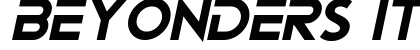 Beyonders Italic Preview