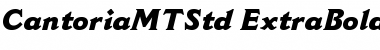 Cantoria MT Std Font