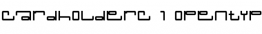 CardholderC Regular Font