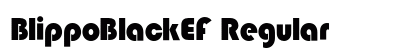BlippoBlackEF Regular preview