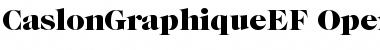 Download CaslonGraphiqueEF Font