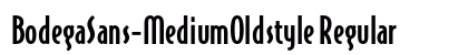 BodegaSans-MediumOldstyle Regular preview