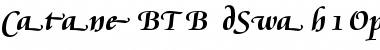 Bodoni MT Black Italic preview