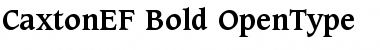 CaxtonEF Bold Font