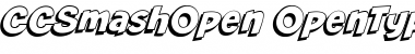 Download CCSmashOpen Font