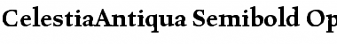 Celestia Antiqua Semibold Font