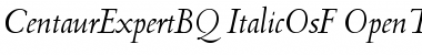 Download Centaur Expert BQ Font Download Centaur Expert BQ Font