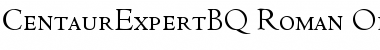 Centaur Expert BQ Regular Font