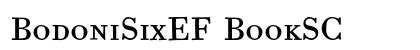 BodoniSixEF BookSC Preview