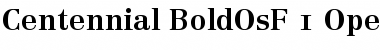 Centennial Regular Font