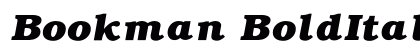 Bookman BoldItalic Preview