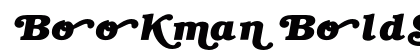 Bookman BoldSwashItalic Preview