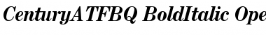 Century ATF BQ Regular Font