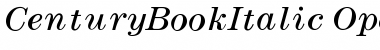 Century BookItalic Font