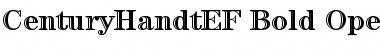 CenturyHandtEF Bold Font