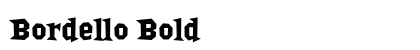 Bordello Bold preview