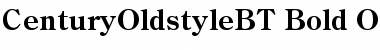 Century Oldstyle Font