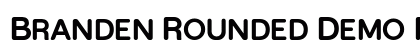 Branden Rounded Demo Regular preview