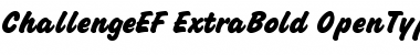 ChallengeEF ExtraBold Font