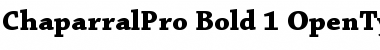 Download Chaparral Pro Font