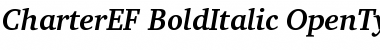 CharterEF BoldItalic Font