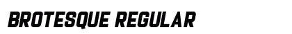 Brotesque Regular preview